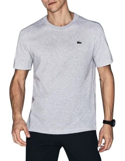 Lacoste Basic Crew Neck Sport Tee Grey