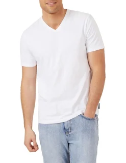 French Connection Classic V Neck T Shirt