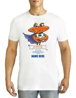 TWIDLA Personalised T-Shirts Men's Zodiac Cancer Personalised Cotton T-Shirt