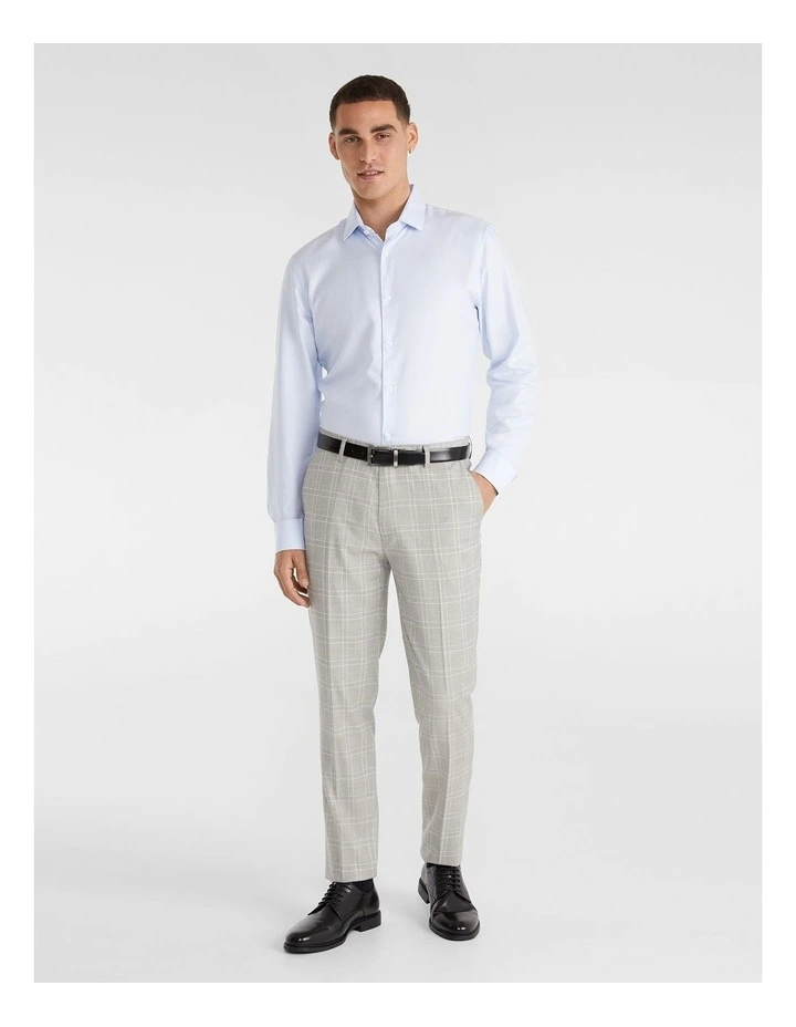 Yd. Aramac Slim Fit Dress Shirt In Light Blue 5 Yd. Aramac Slim Fit Dress Shirt In Light Blue - Image 5