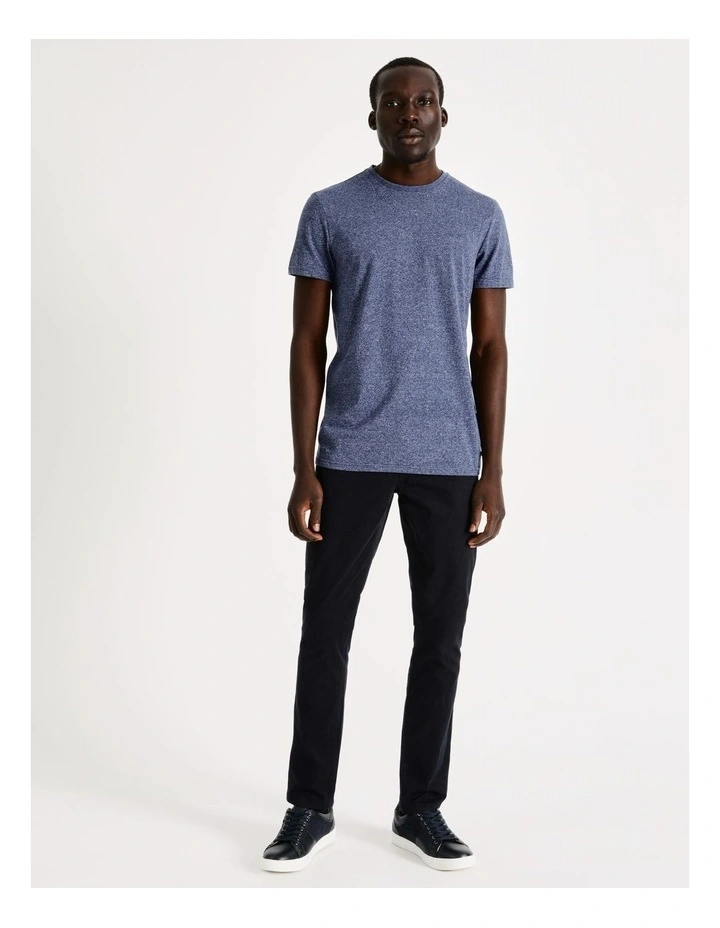 Blaq Rome Marle Tee Blue - Image 3