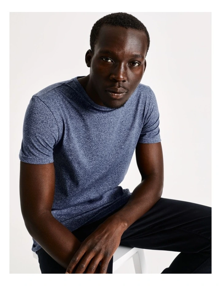 Blaq Rome Marle Tee Blue - Image 7