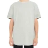 Nana Judy Maverick Pin Tuck Sleeve T-Shirt In Grey Marle
