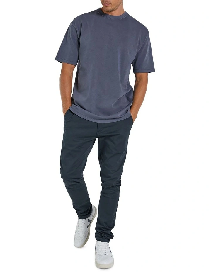 Industrie The Del Sur Tee In Blue Slate