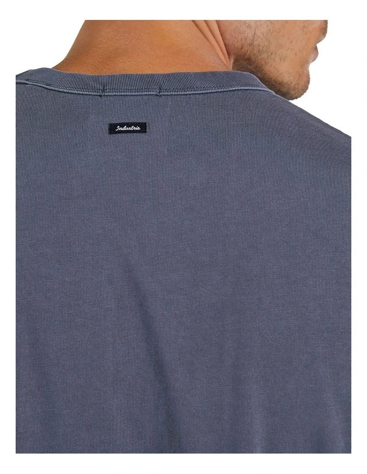 Industrie The Del Sur Tee In Blue Slate - Image 4