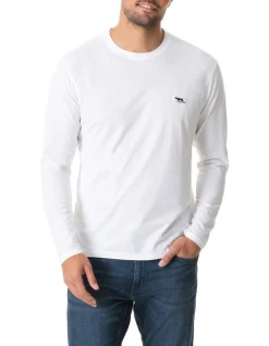 Rodd & Gunn Long Sleeve Gunn T-Shirt Snow