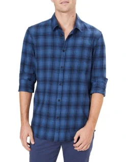 French Connection Check Regular Fit Shirt