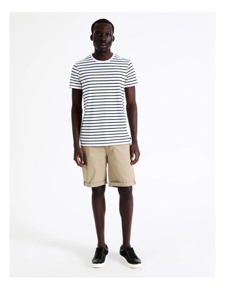 Blaq London Stripe Tee Black - Image 3