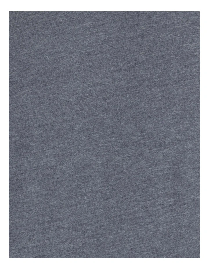 Maddox Hudson Short Sleeve Henley Indigo - Image 7