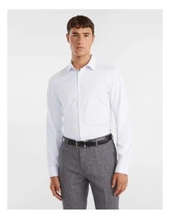 Yd. Tech Movement Slim Dress Shirt White