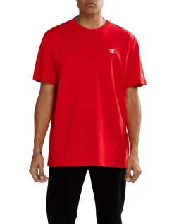 Champion C Logo Heritage Tee Red