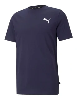 Puma Essential Small Logo Tee T-Shirt Navy