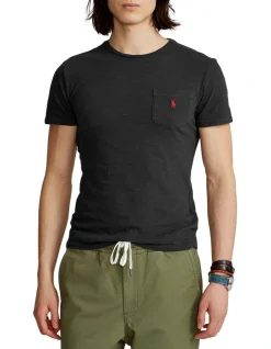 Polo Ralph Lauren Custom Slim Fit Jersey Pocket T-Shirt