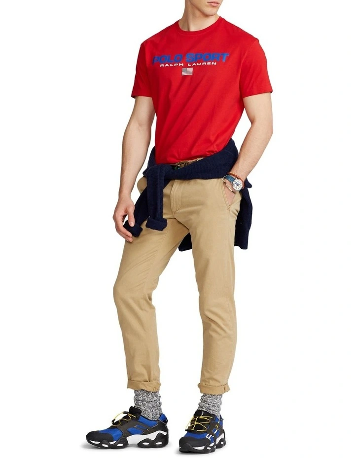 Polo Ralph Lauren Classic Fit Polo Sport Jersey T-Shirt - Image 3