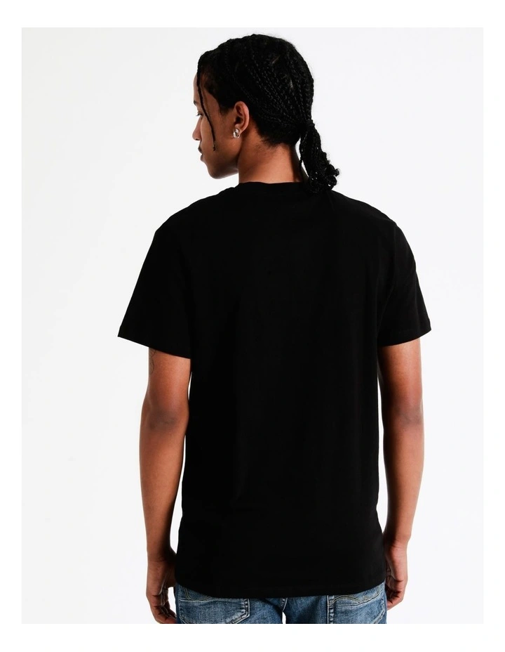 Jack & Jones Jingle Short Sleeve Xmas Tee Black - Image 6