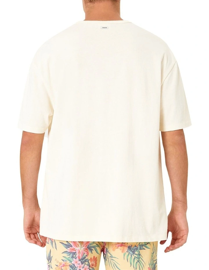 Industrie The Del Sur Tee In Cream - Image 2