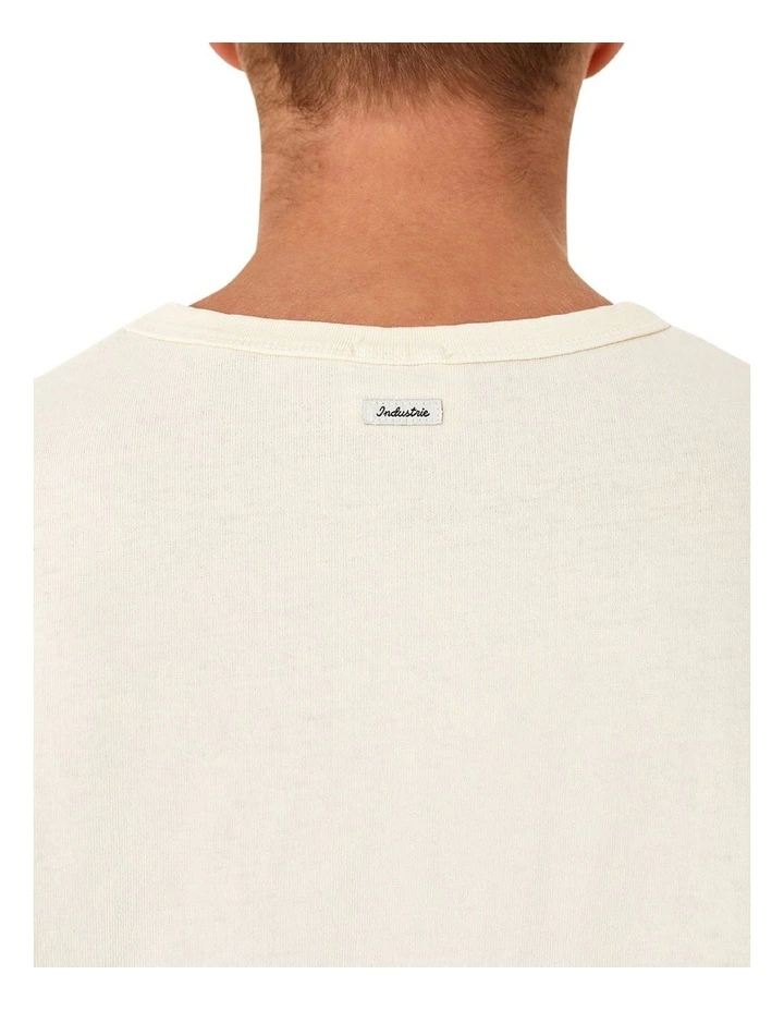 Industrie The Del Sur Tee In Cream - Image 5