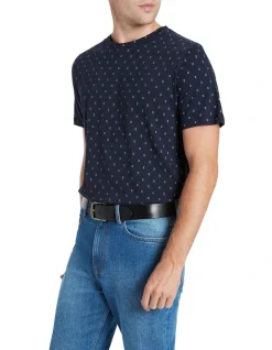 Marcs Paulo Print Tee Navy