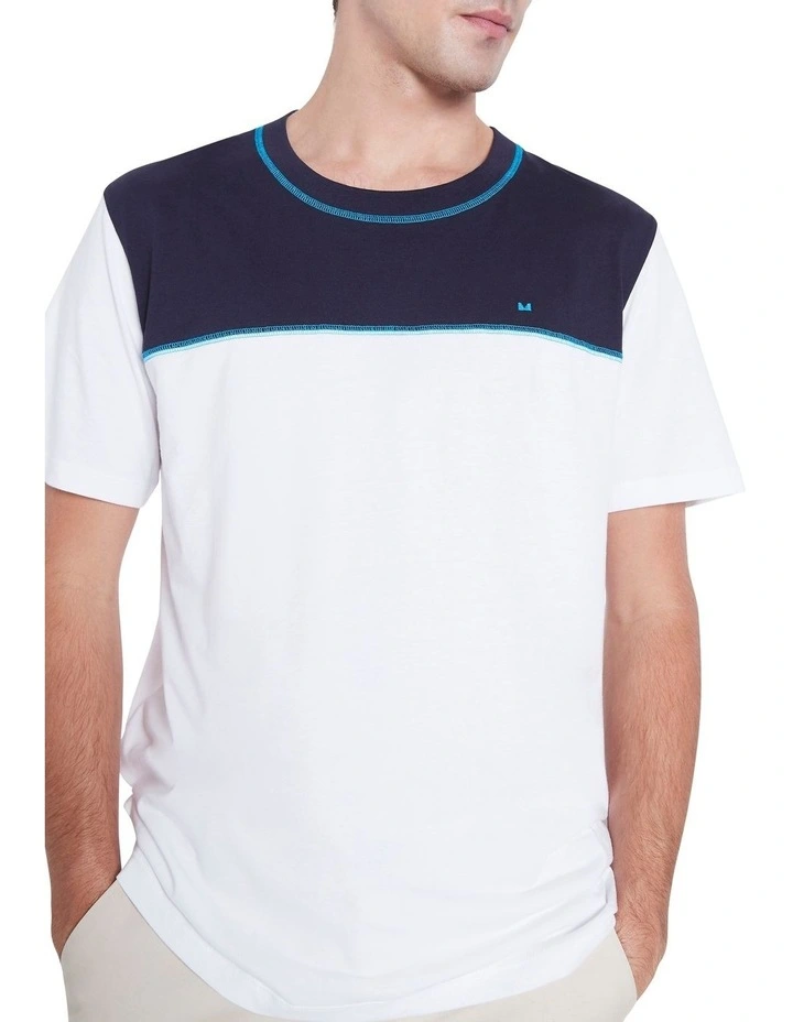 Marcs Farnhill Short Sleeve Tee In White - Image 4