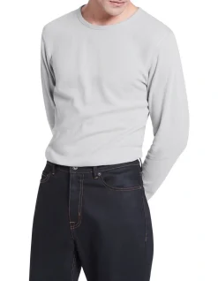 Marcs Nickson Waffle In Light Grey