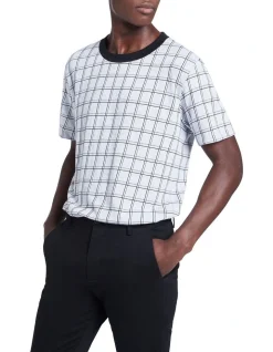 Marcs Jamie Short Sleeve Tee White/Black