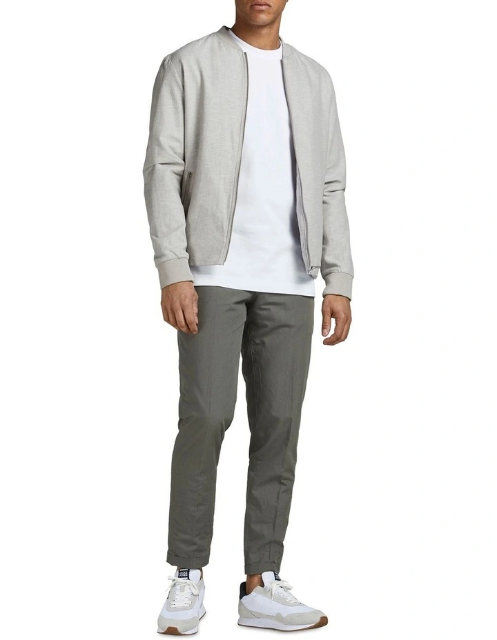 Jack & Jones Relaxed Organic Cotton Corp Tee In White - Image 3