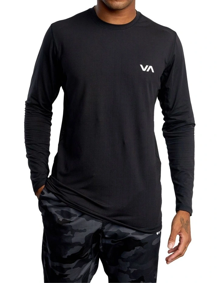 RVCA Sport Vent Long Sleeve T-Shirt Black