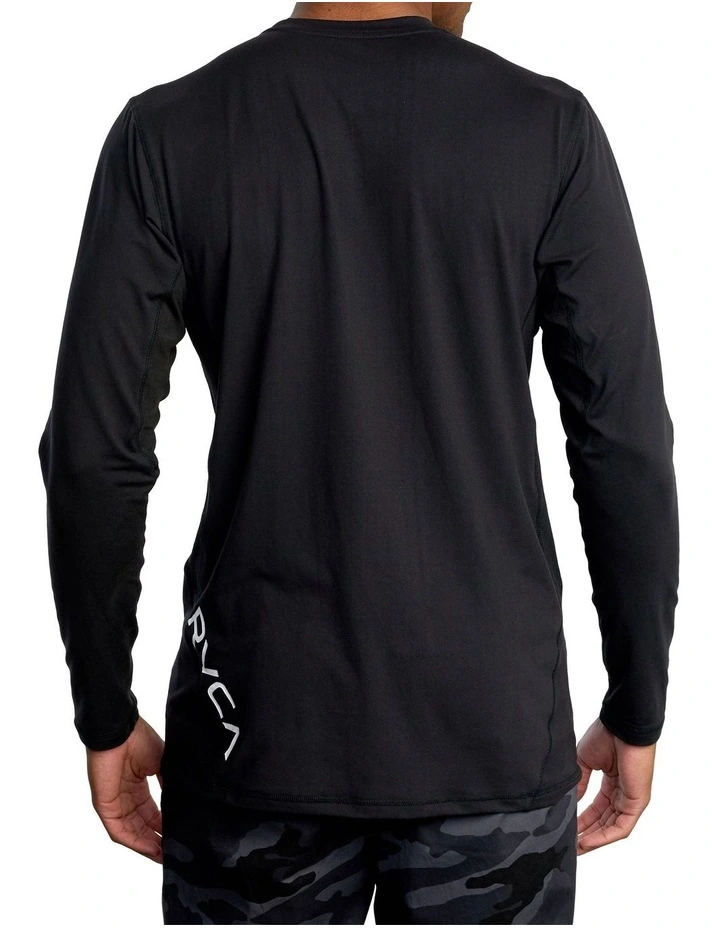 RVCA Sport Vent Long Sleeve T-Shirt Black - Image 3