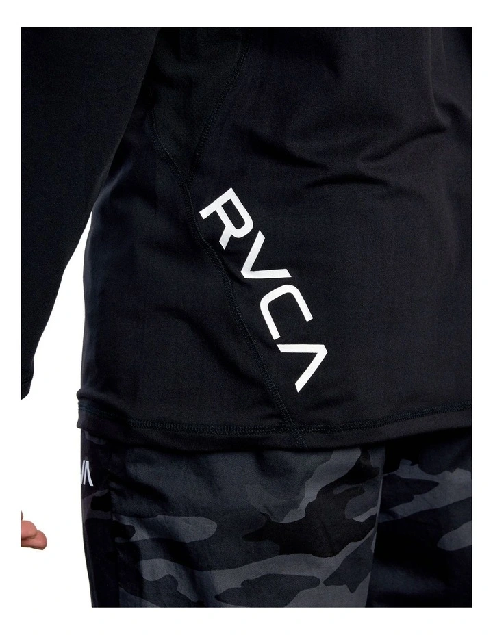 RVCA Sport Vent Long Sleeve T-Shirt Black - Image 5