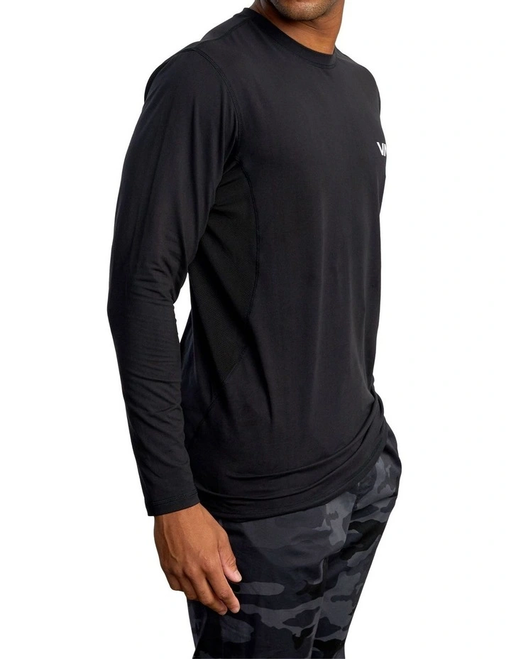 RVCA Sport Vent Long Sleeve T-Shirt Black - Image 6