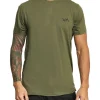 RVCA Sport Vent Short Sleeve T-Shirt In Green