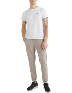 Tommy Hilfiger Tech Essentials Short Sleeve Tee In White