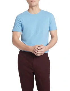 Marcs Marle Brando Crew Neck In Ocean Blue