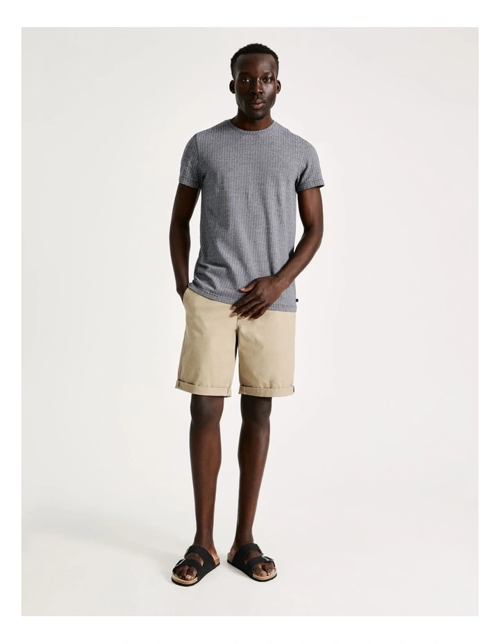 Blaq Julian Jacquard Short Sleeve In Black - Image 3