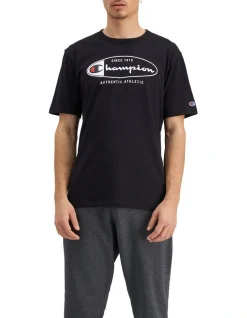 Champion Sporty Tee In Black