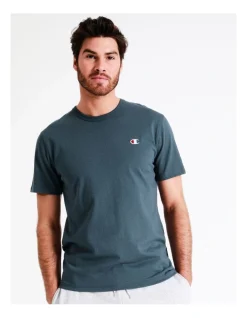 Champion Heritage C Logo Tee Trekking Grey