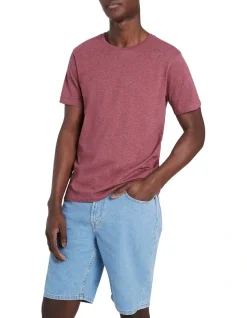 Marcs Marle Brando Crew Neck In Washed Berry