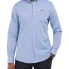 Barbour Nelson Tailored Long Sleeve Shirt Blue