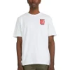 Element Pota Dominion Short Sleeve Tee In Optic White