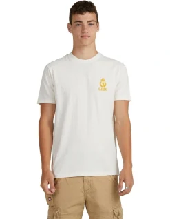 Element Unity Short Sleeve Tee In Bone White
