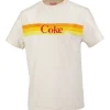 Coke Retro T-shirt In Vintage White