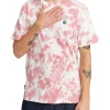 Element Tie Dye Luke T-Shirt In Pink