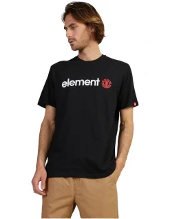 Element Horizon Short Sleeve T-Shirt In Black