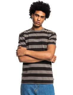 Quiksilver Blora Short Sleeve T-Shirt In Black