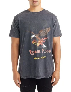 Nana Judy Freedom T-Shirt In Vintage In Black