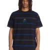 DC Regal Stripe Short Sleeve T-Shirt In Multi