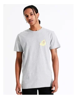 Mister Tee Pizza Francesco Tee In Grey