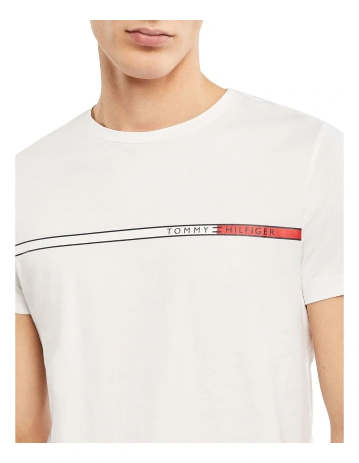 Tommy Hilfiger Classic Corp Tee In White - Image 2