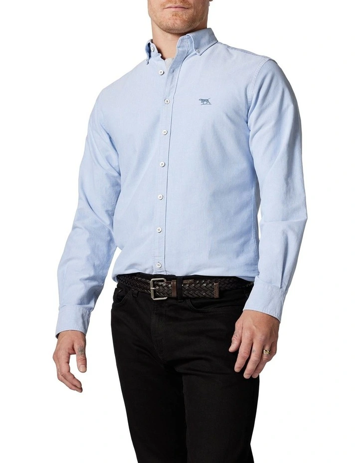 Rodd & Gunn Gunn Oxford Sports Fit Shirt In Cornflower