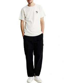 Mr Simple Bob's Taco Tourist Tee In Natural